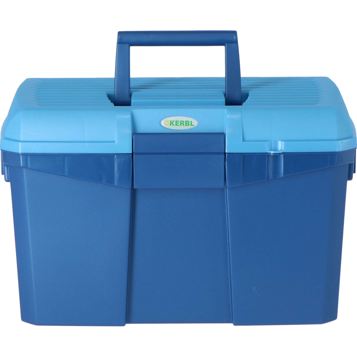 Kerbl Putzbox zum Draufstellen Marine/Hellblau