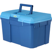 Kerbl Putzbox zum Draufstellen Marine/Hellblau