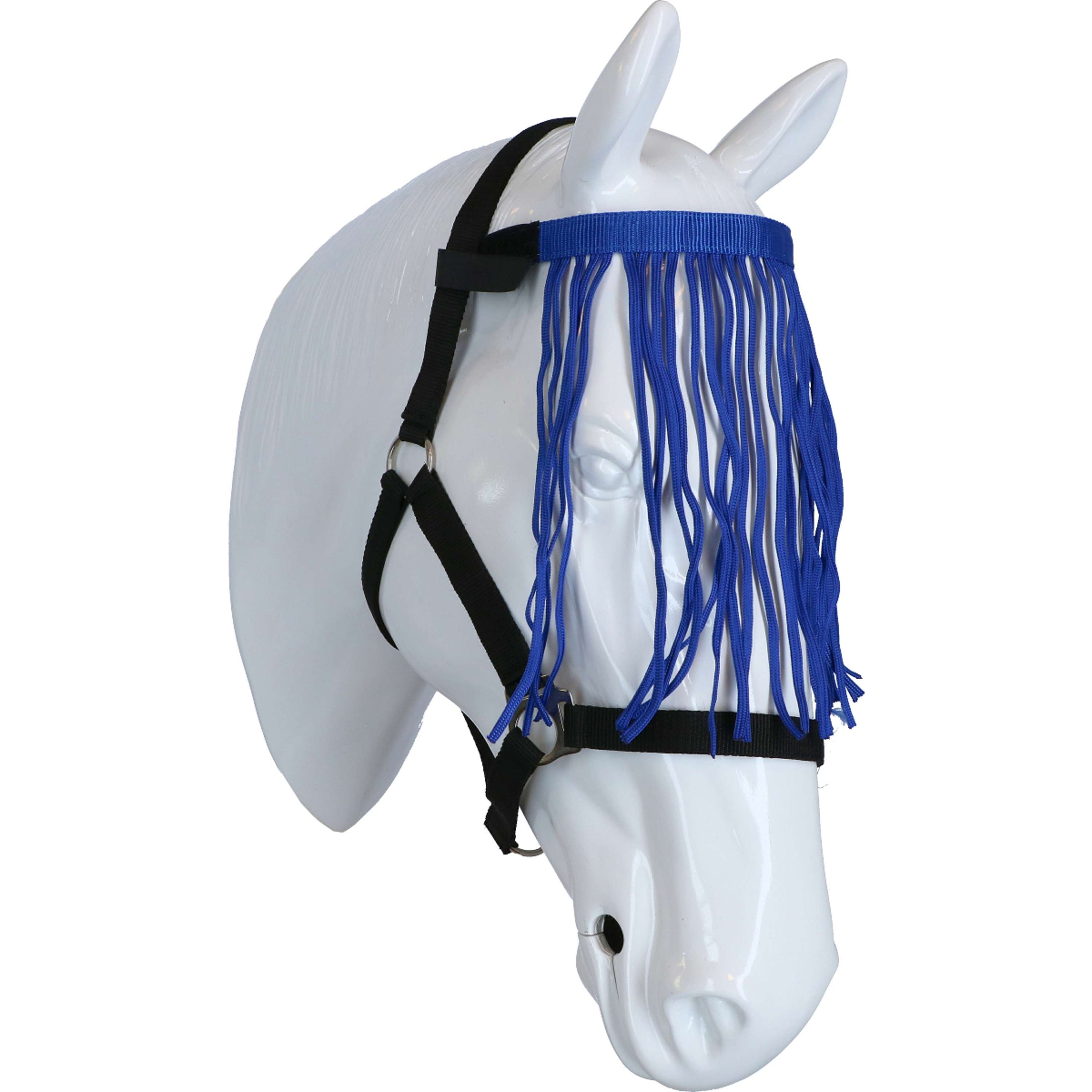 Kerbl Fliegenfransenband mit Klettverschluss Blau Kerbl Fliegenfransenband mit Klettverschluss Blau
