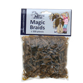 Harry's Horse Einflechtgummis Magic Braids Beutel Gold