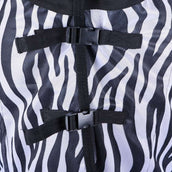 HORKA Anti Fliegen Reitdecke Fester Hals Zebra