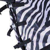 HORKA Anti Fliegen Reitdecke Fester Hals Zebra