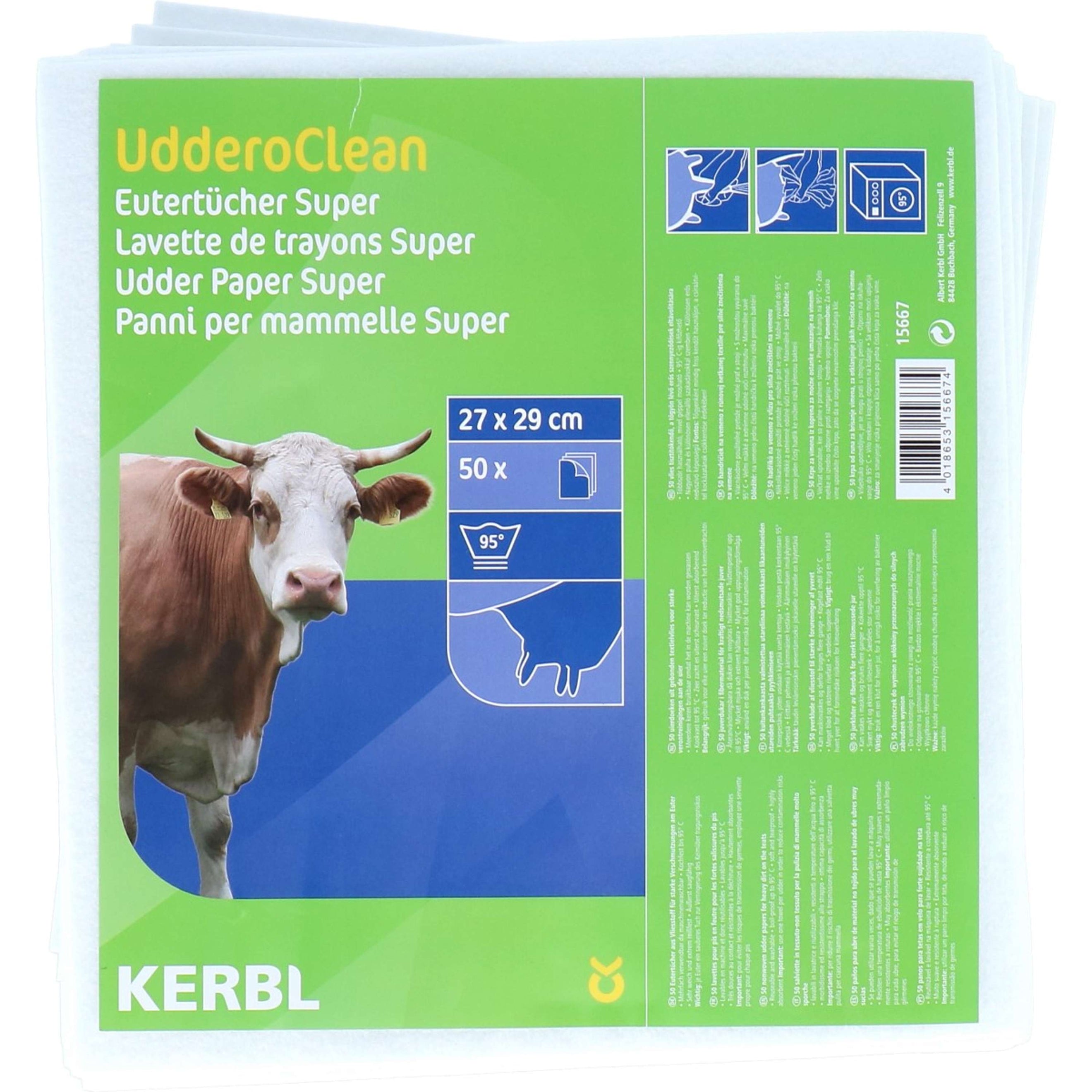 Kerbl Euterpapier Super Wiederverwendbar Kerbl Euterpapier Super Wiederverwendbar
