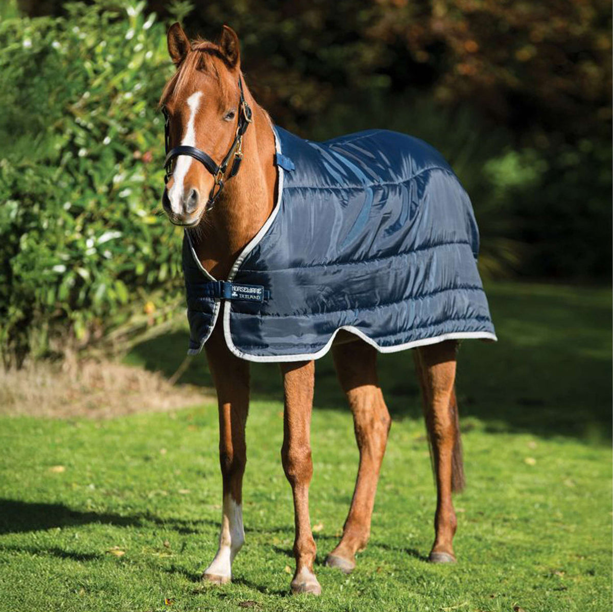 Horseware Pony Liner Lite 100g Navy/Silber