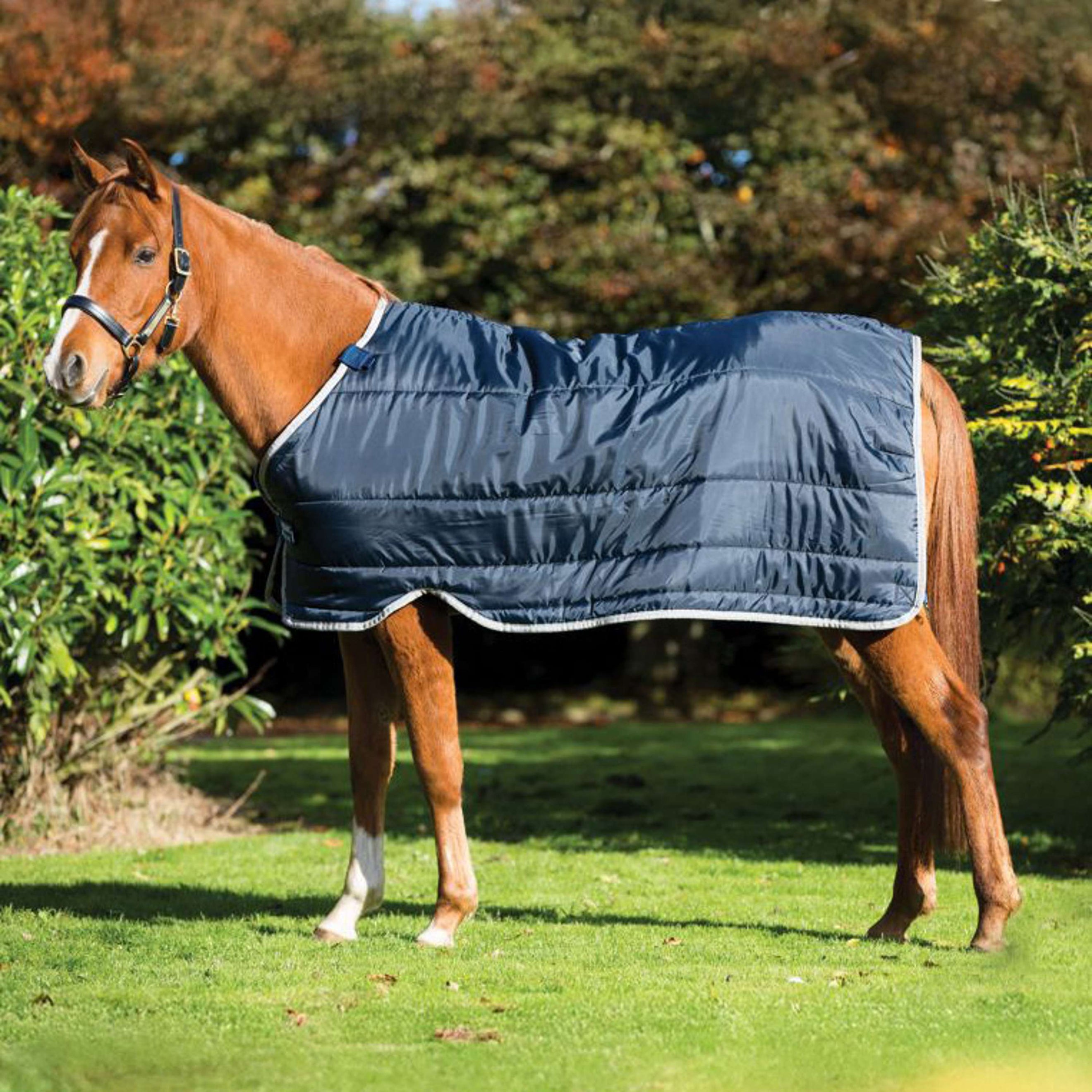 Horseware Pony Liner Lite 100g Navy/Silber