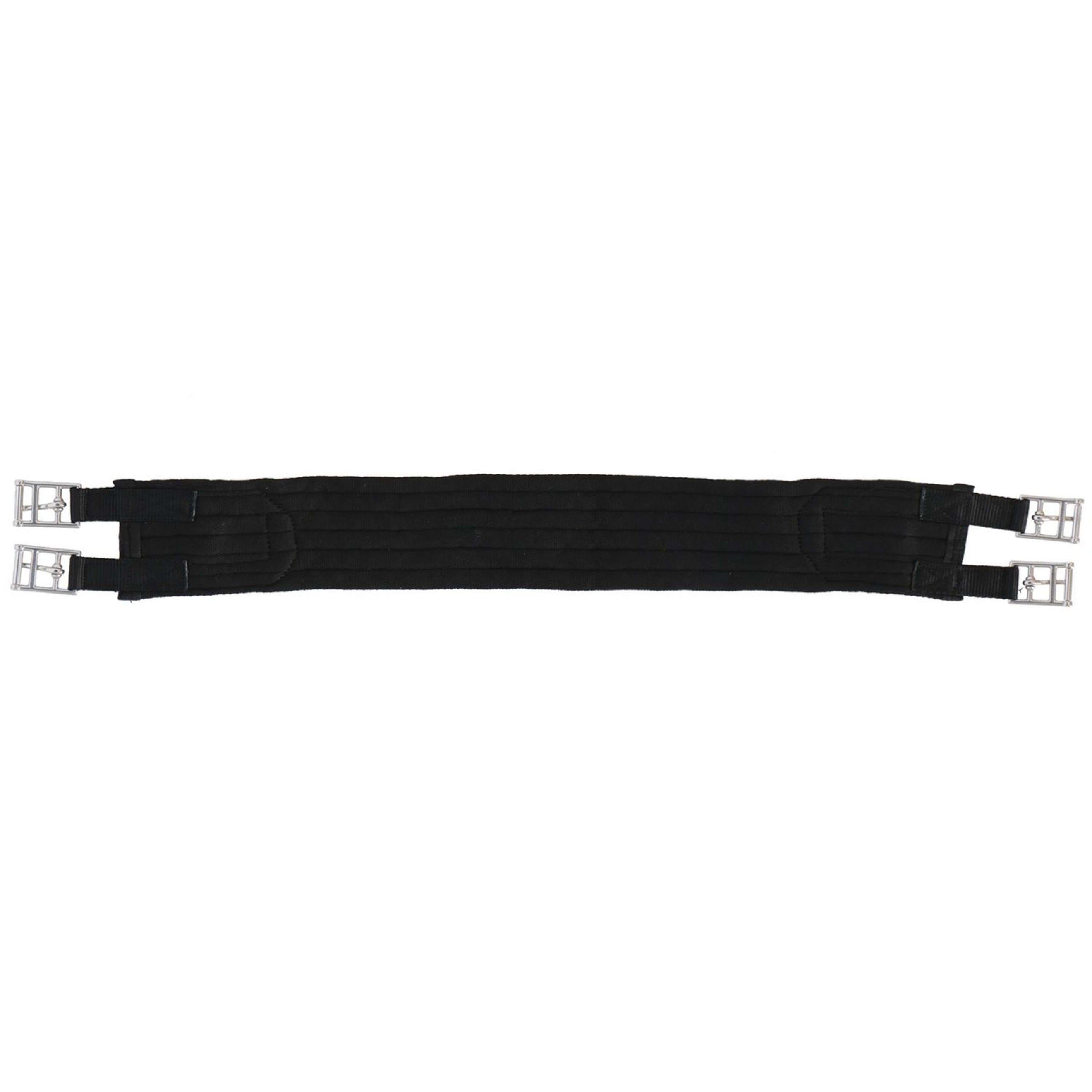 HORKA Sattelgurt Poly Rib Vielseitig Schwarz/Silber HORKA Sattelgurt Poly Rib Vielseitig Schwarz/Silber