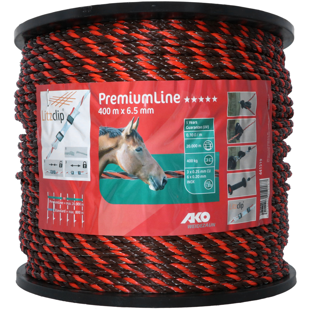 Ako Seil PremiumLine Orange/Braun