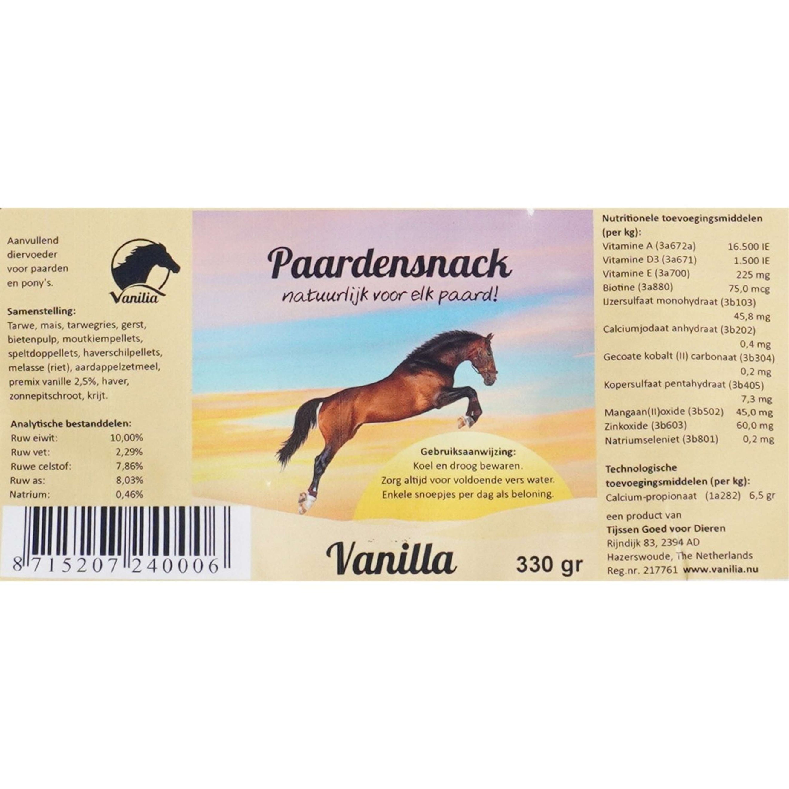 Vanilia Pferdeleckerli