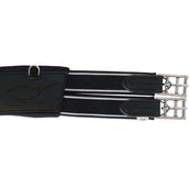 Acavallo Sattelgurt Comfort Gel mit Bauchlatz Schwarz