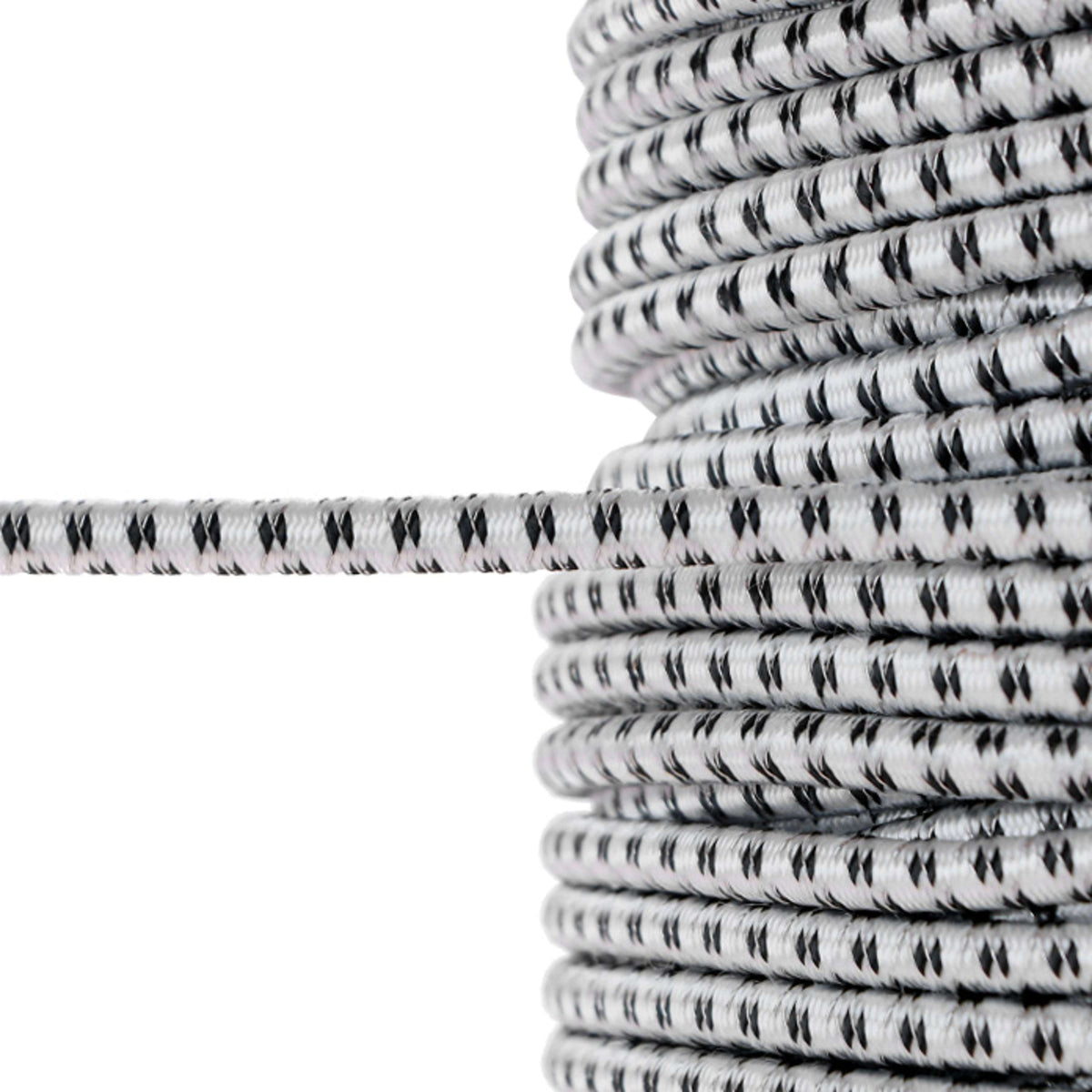 Corral Elektroseil Elastisch Schwarz/Weiß