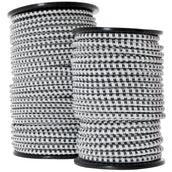 Corral Elektroseil Elastisch Schwarz/Weiß