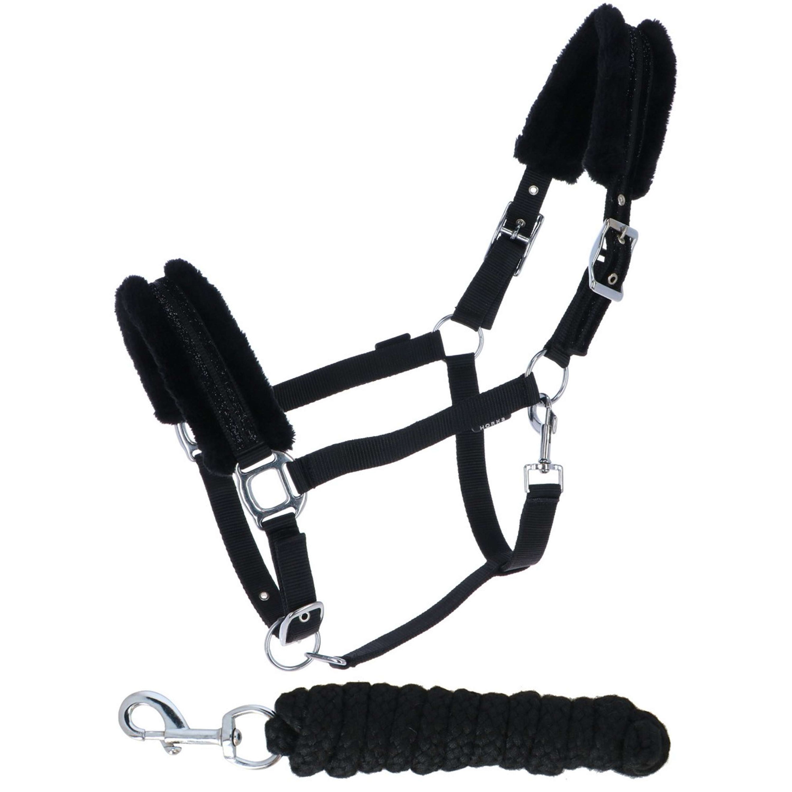 HORKA Halfter Set Angel Schwarz HORKA Halfter Set Angel Schwarz