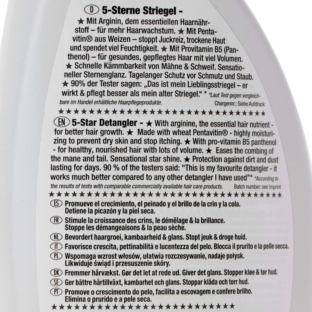 Leovet 5-Star Striegel Nachfüllpack 2,5L