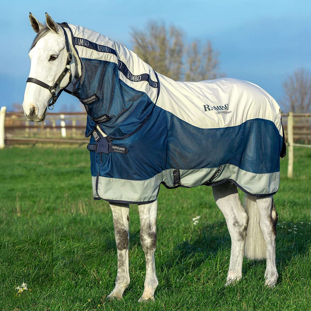 Rambo Summer Series Turnout 0g Navy/Grau