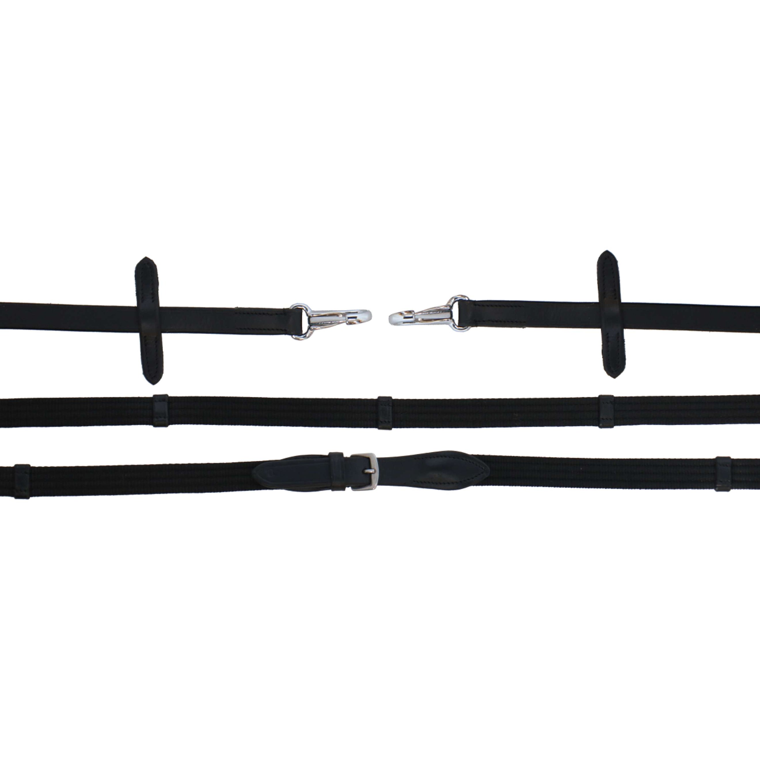 Harry's Horse Zügel Gurtband Klammer Schwarz Harry's Horse Zügel Gurtband Klammer Schwarz