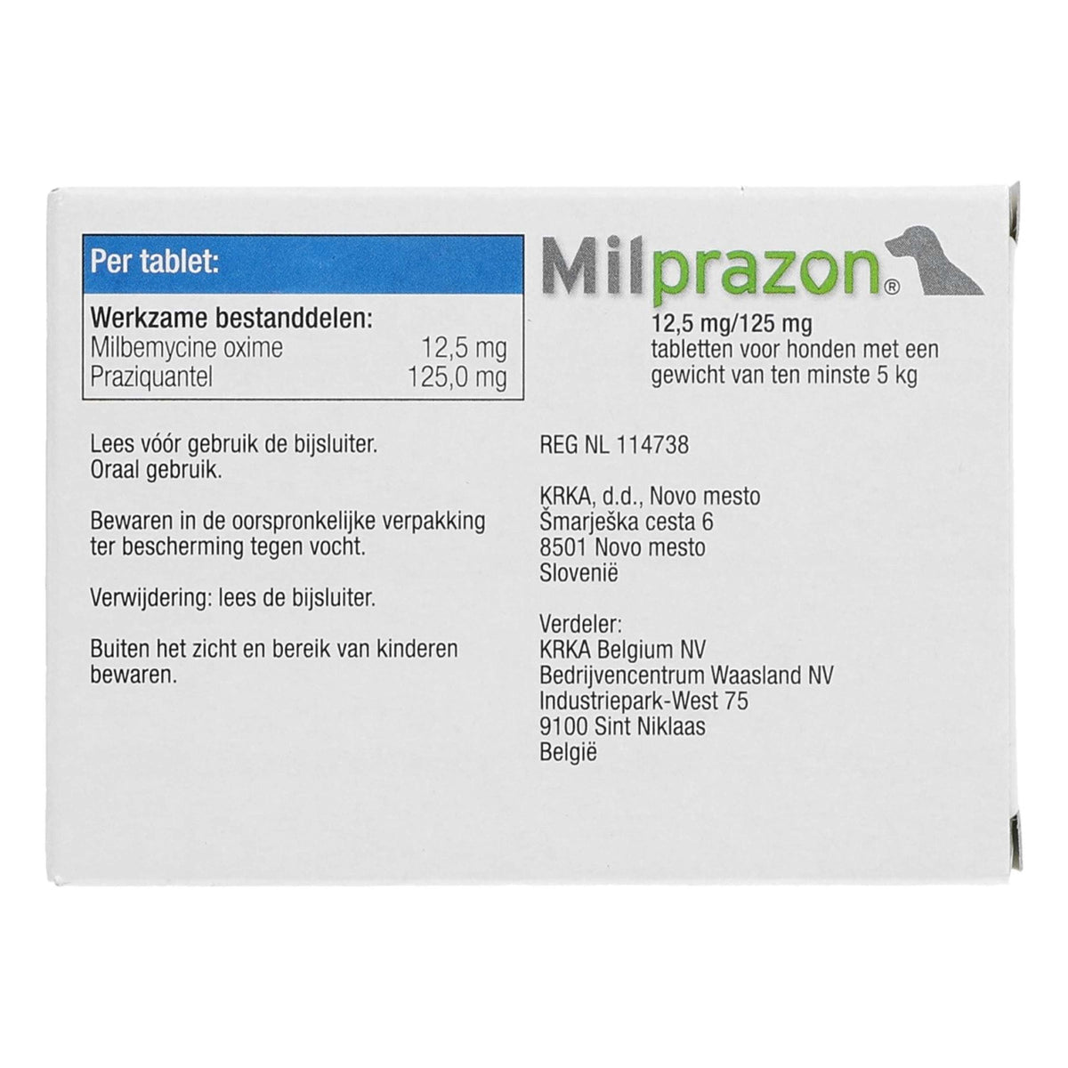 Milprazon Entwurmungsmittel Hund 12,5mg