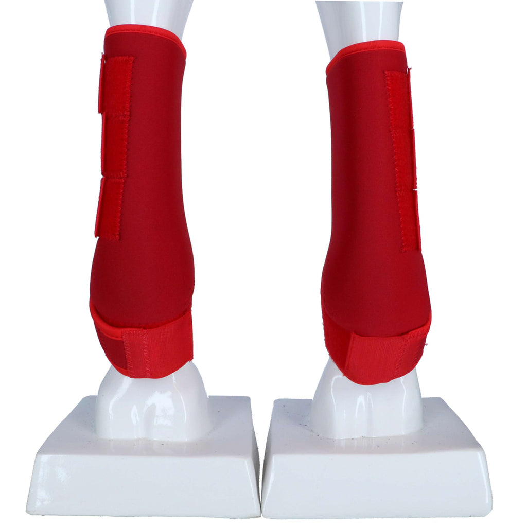 HKM Beinschutz Colour Neopren Rot