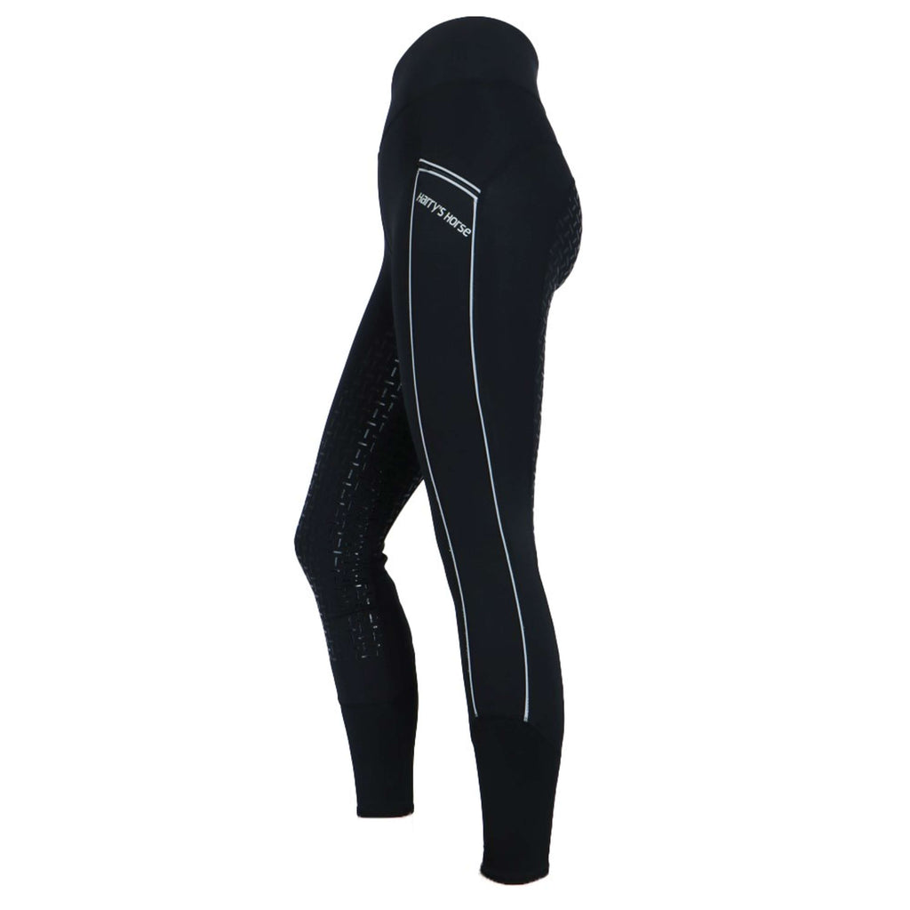 Harry's Horse Reitleggings Full Grip Damen Schwarz