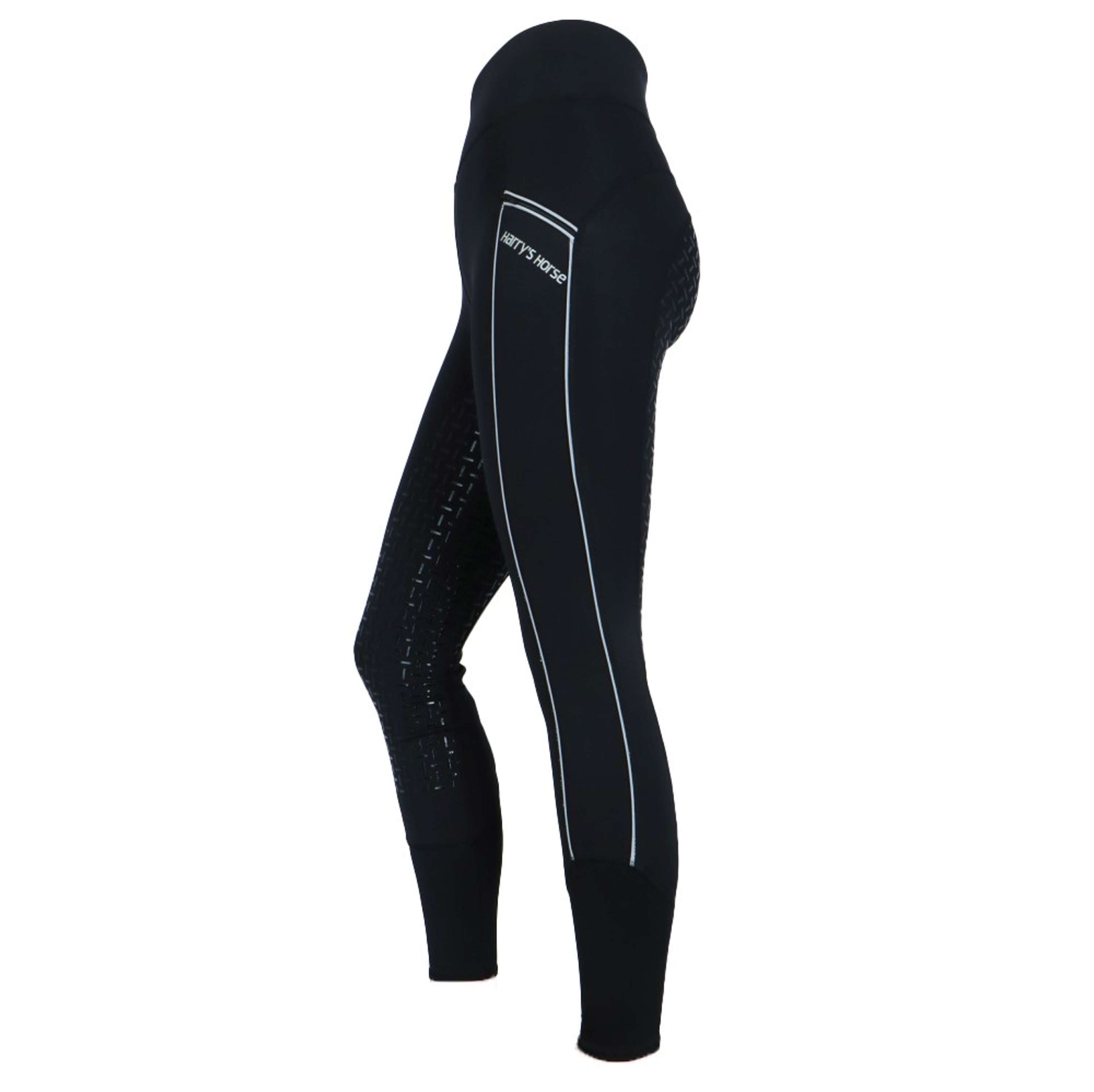 Harry's Horse Reitleggings Full Grip Damen Schwarz