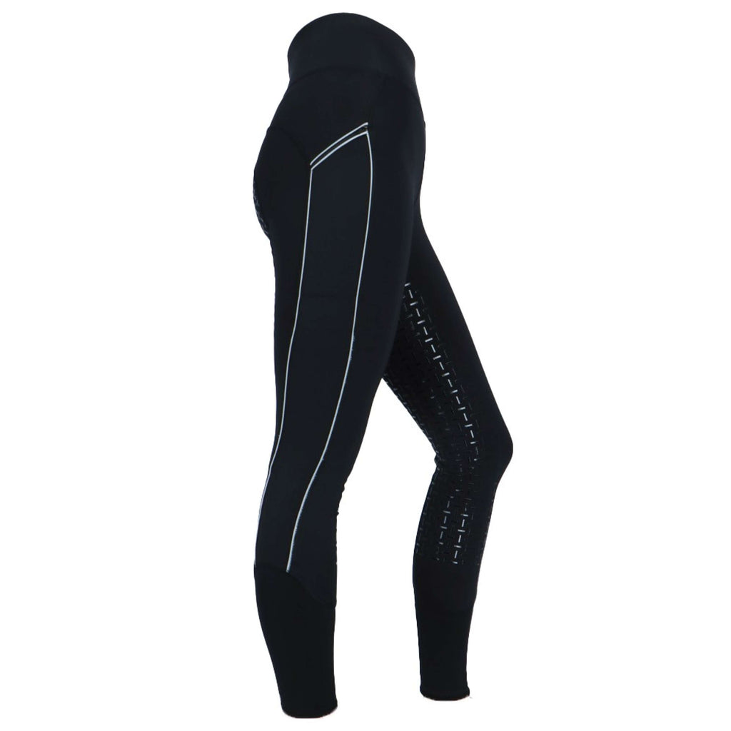 Harry's Horse Reitleggings Full Grip Kinder Schwarz
