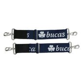 Bucas Internal Surcingle Set Navy/Silber