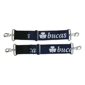 Bucas Internal Surcingle Set Navy/Silber