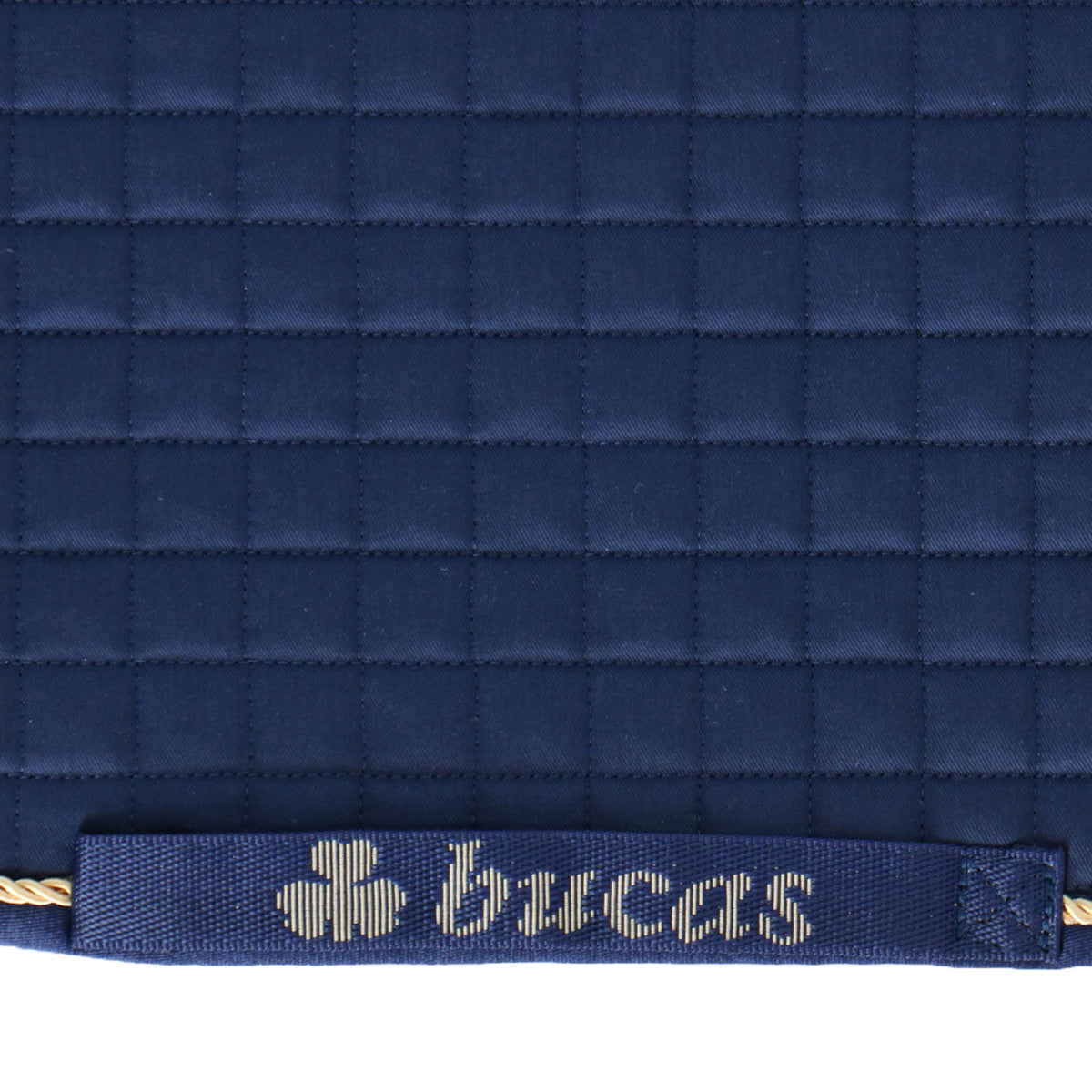 Bucas Schabracke Max Dressur Navy/Gold