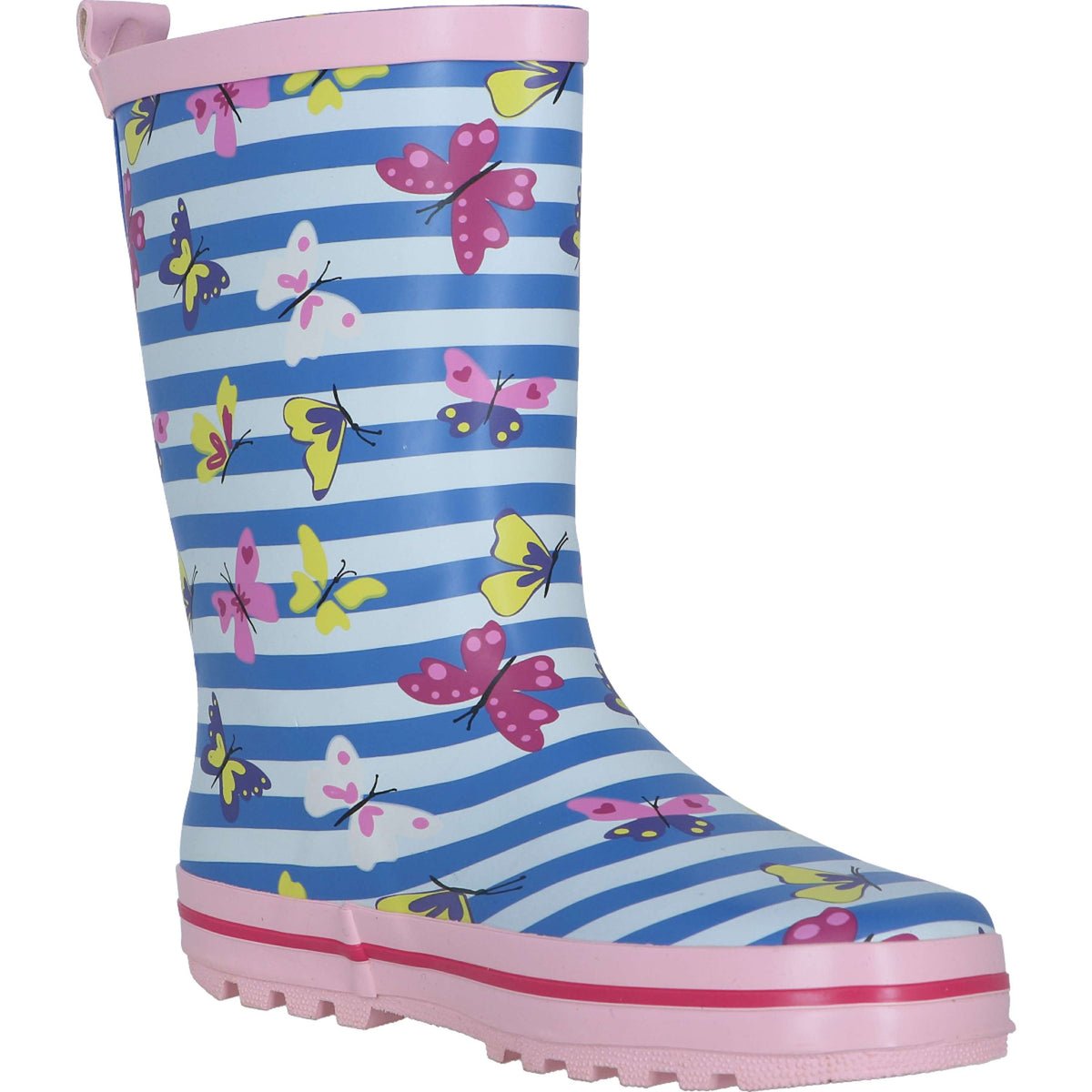 Gevavi Mädchen Stiefel Vlinder Gummi Rosa