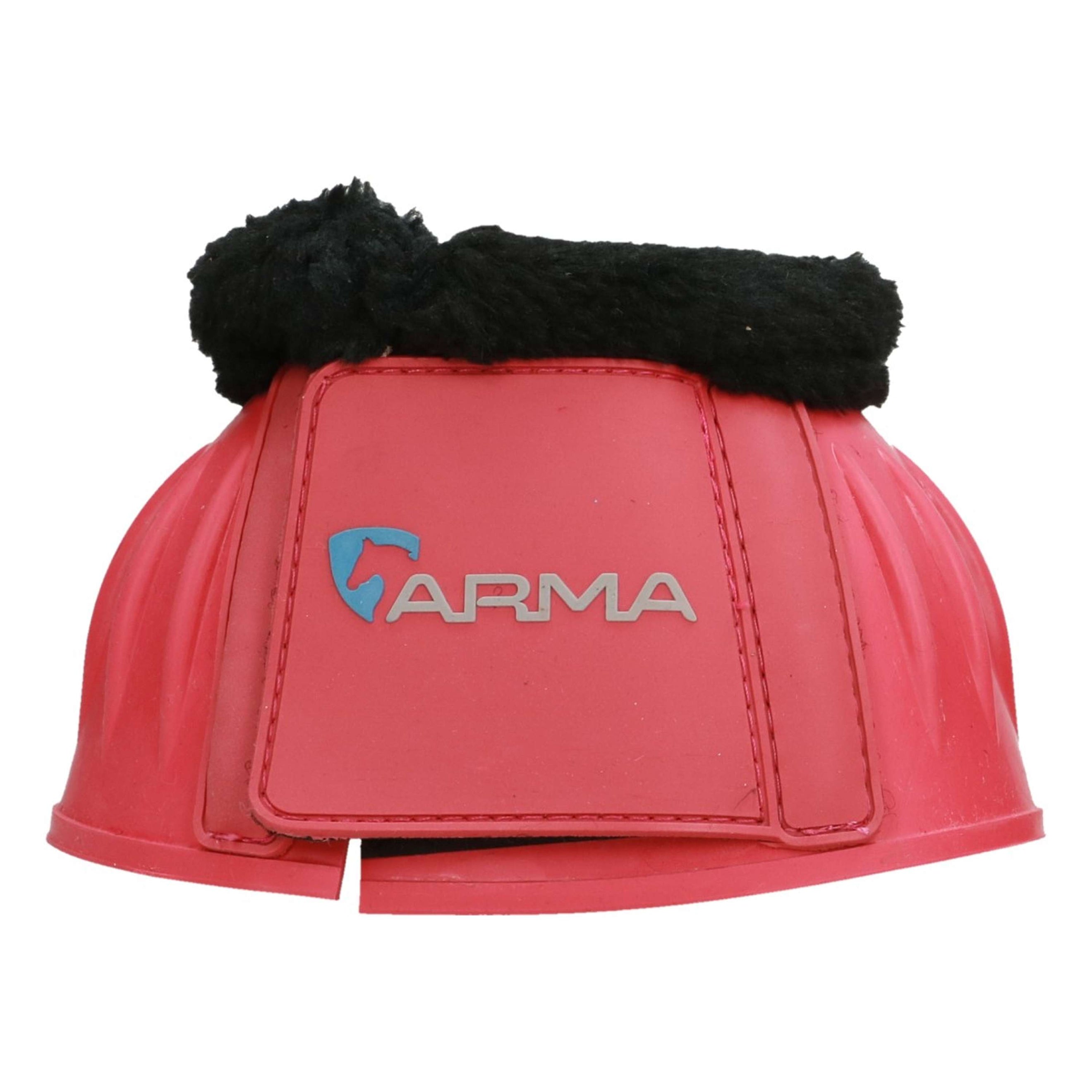 Arma by Shires Hufglocken Schwarzes Fleece Pink Arma by Shires Hufglocken Schwarzes Fleece Pink