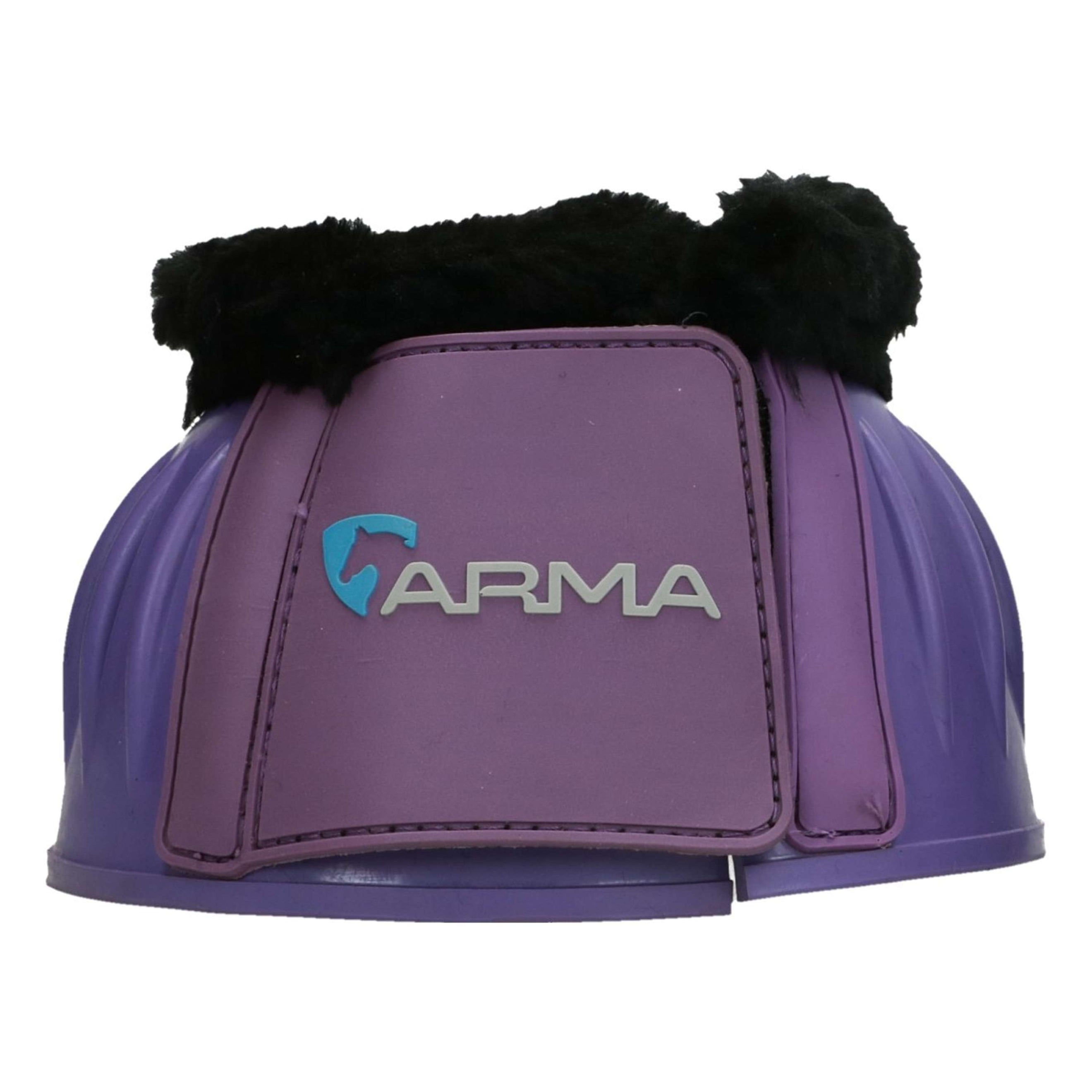 Arma by Shires Hufglocken Schwarzes Fleece Lila Arma by Shires Hufglocken Schwarzes Fleece Lila