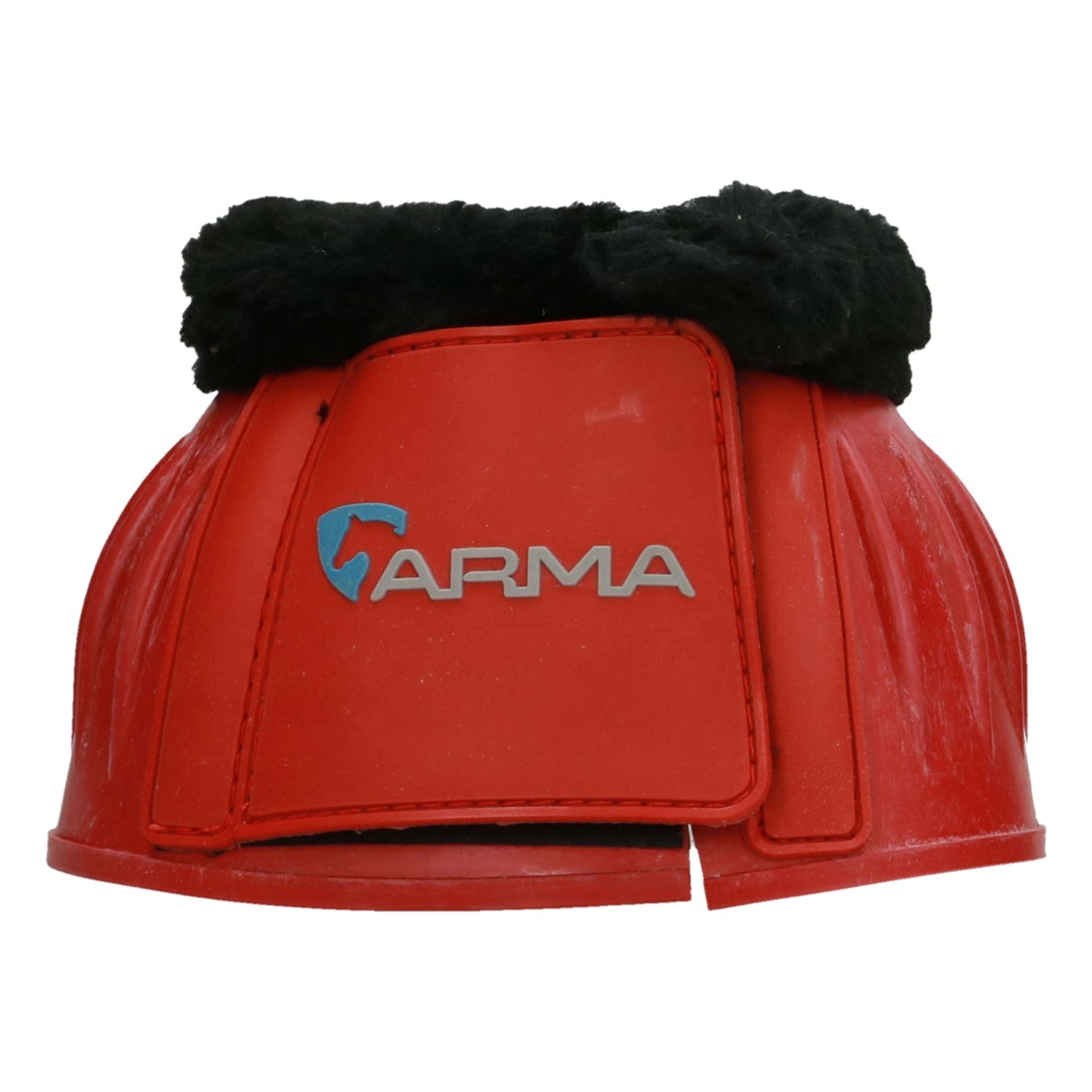 Arma by Shires Hufglocken Schwarzes Fleece Rot Arma by Shires Hufglocken Schwarzes Fleece Rot