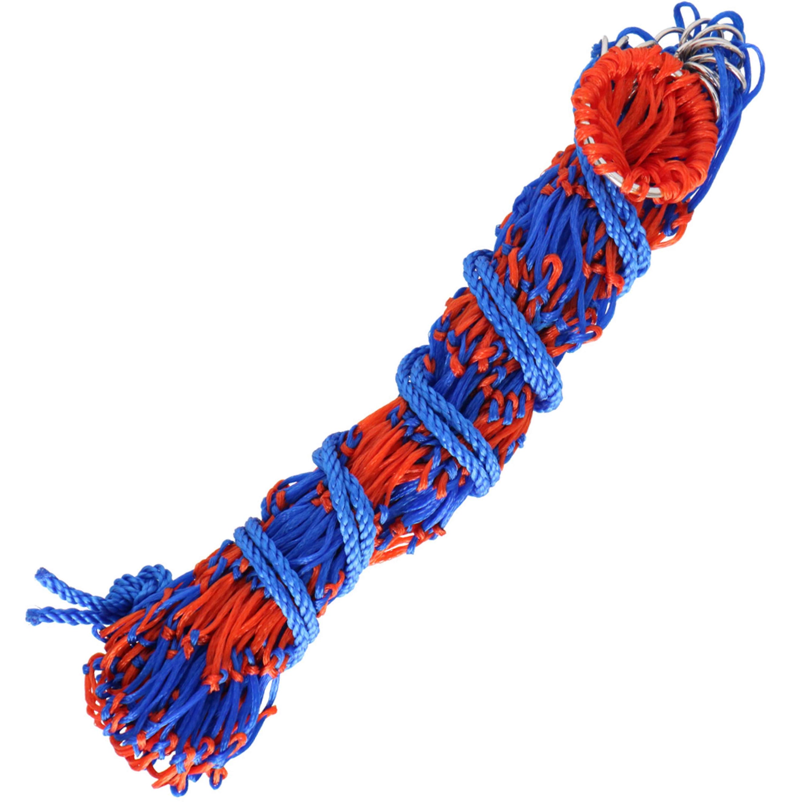 Shires Heunetz Deluxe 102cm Blau/Orange Shires Heunetz Deluxe 102cm Blau/Orange