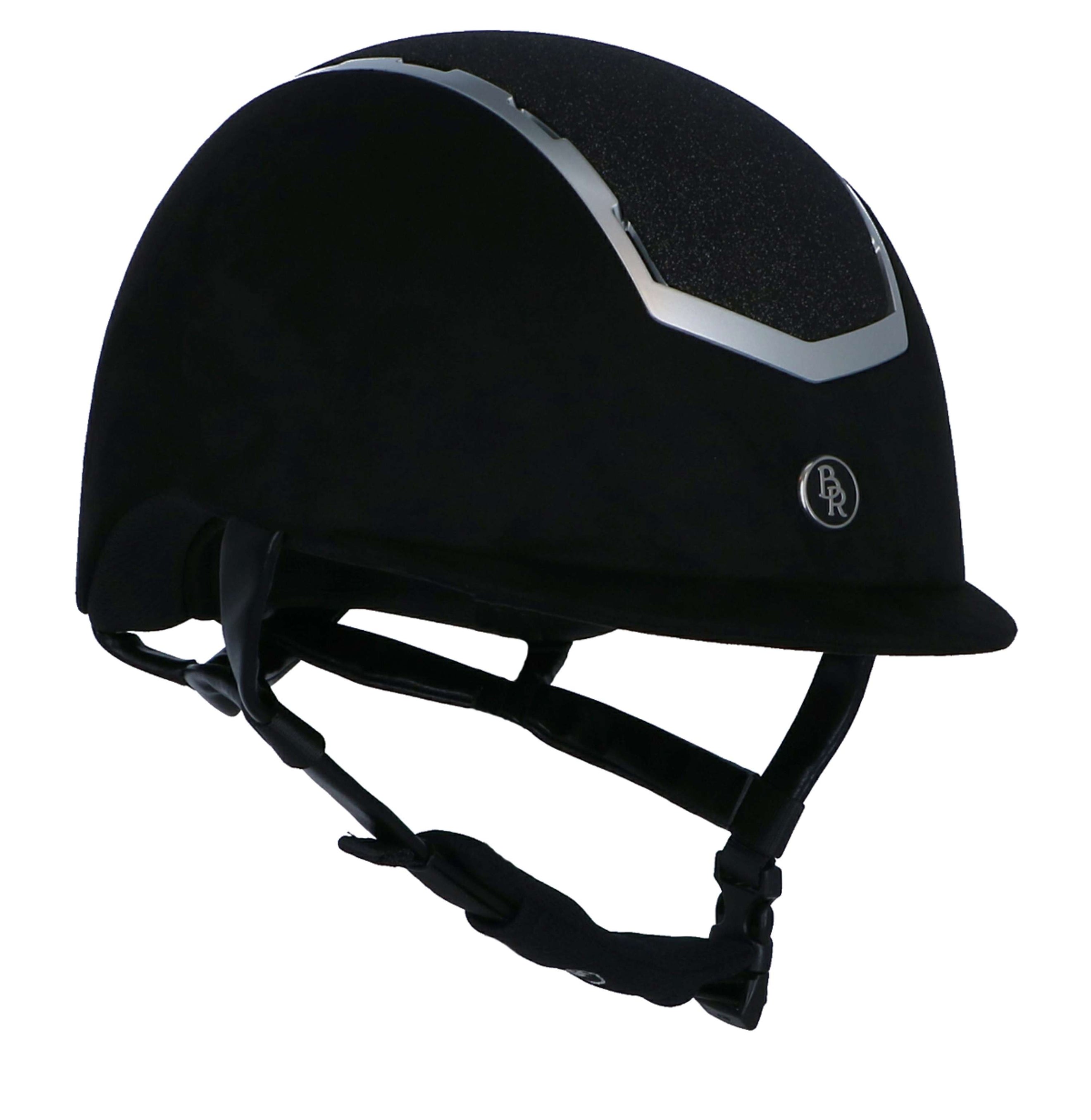 BR Reithelm Sigma Microfaser mit Glitzer Top VG1 Schwarz BR Reithelm Sigma Microfaser mit Glitzer Top VG1 Schwarz