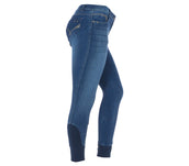 EQUITHÈME Reithose Texas Denim Blau/Beige