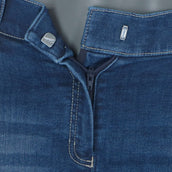 EQUITHÈME Reithose Texas Denim Blau/Beige