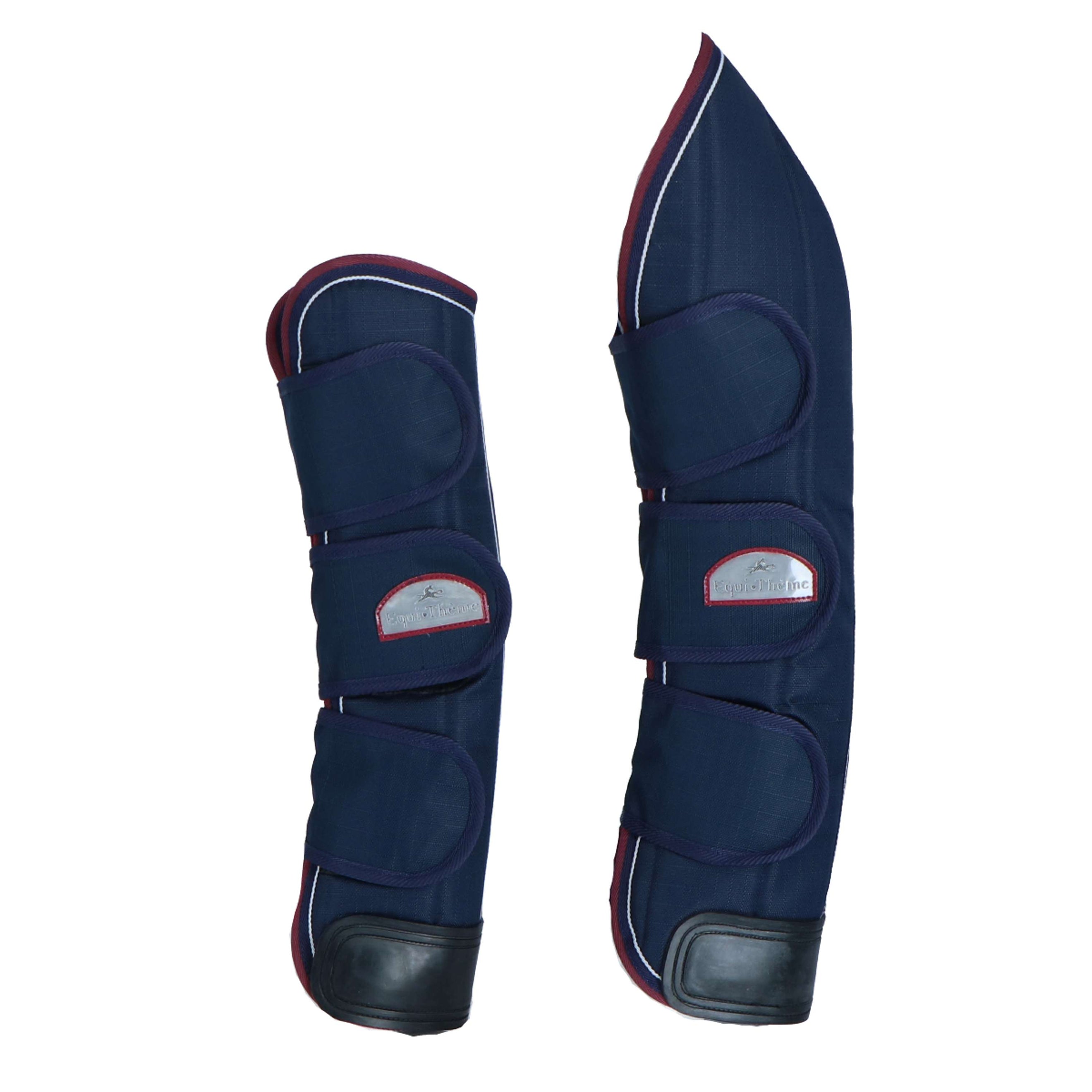 EQUITHÈME Transportgamaschen 1200D Marine Blau/Bordeaux/Weiß EQUITHÈME Transportgamaschen 1200D Marine Blau/Bordeaux/Weiß