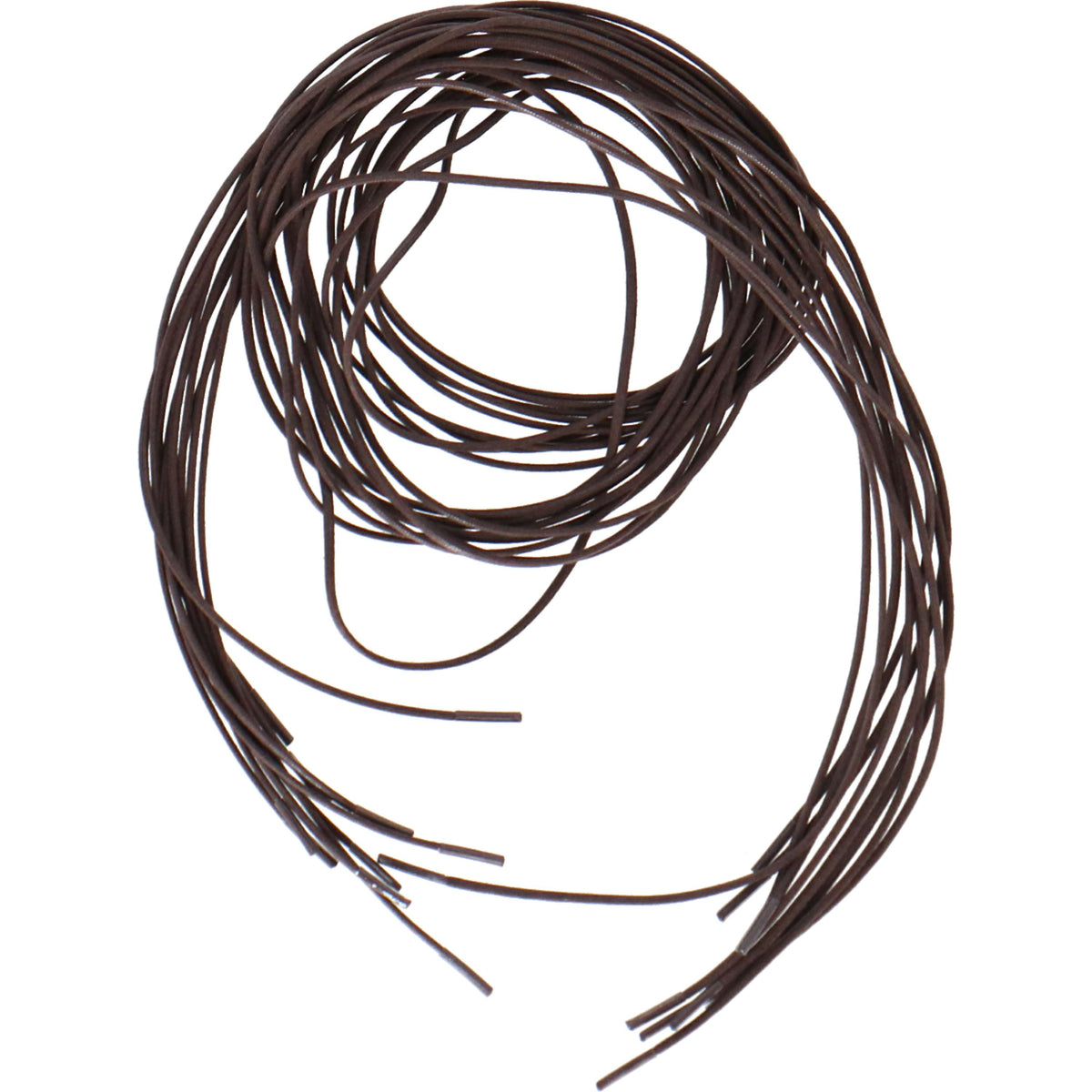 EQUITHÈME Schnürsenkel 5 Paar Braun