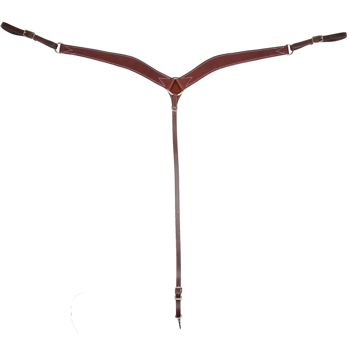 Westride Western Vorderzeug Bestickt Havanna