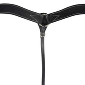 Westride Western Vorderzeug Bestickt Schwarz