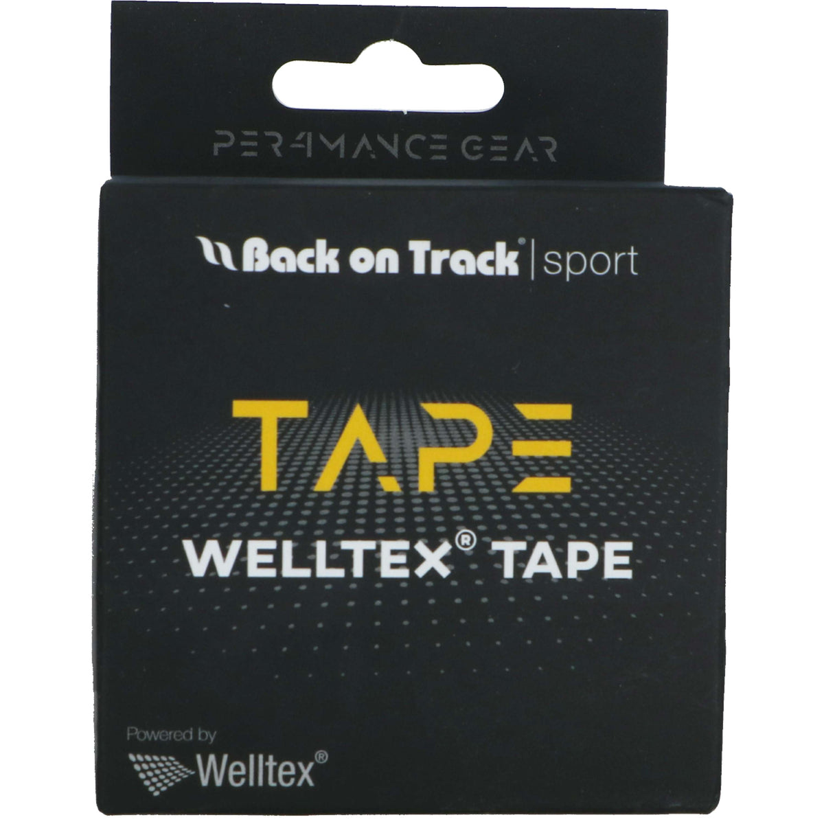 Back on Track P4G Welltex Tape Weltex Schwarz