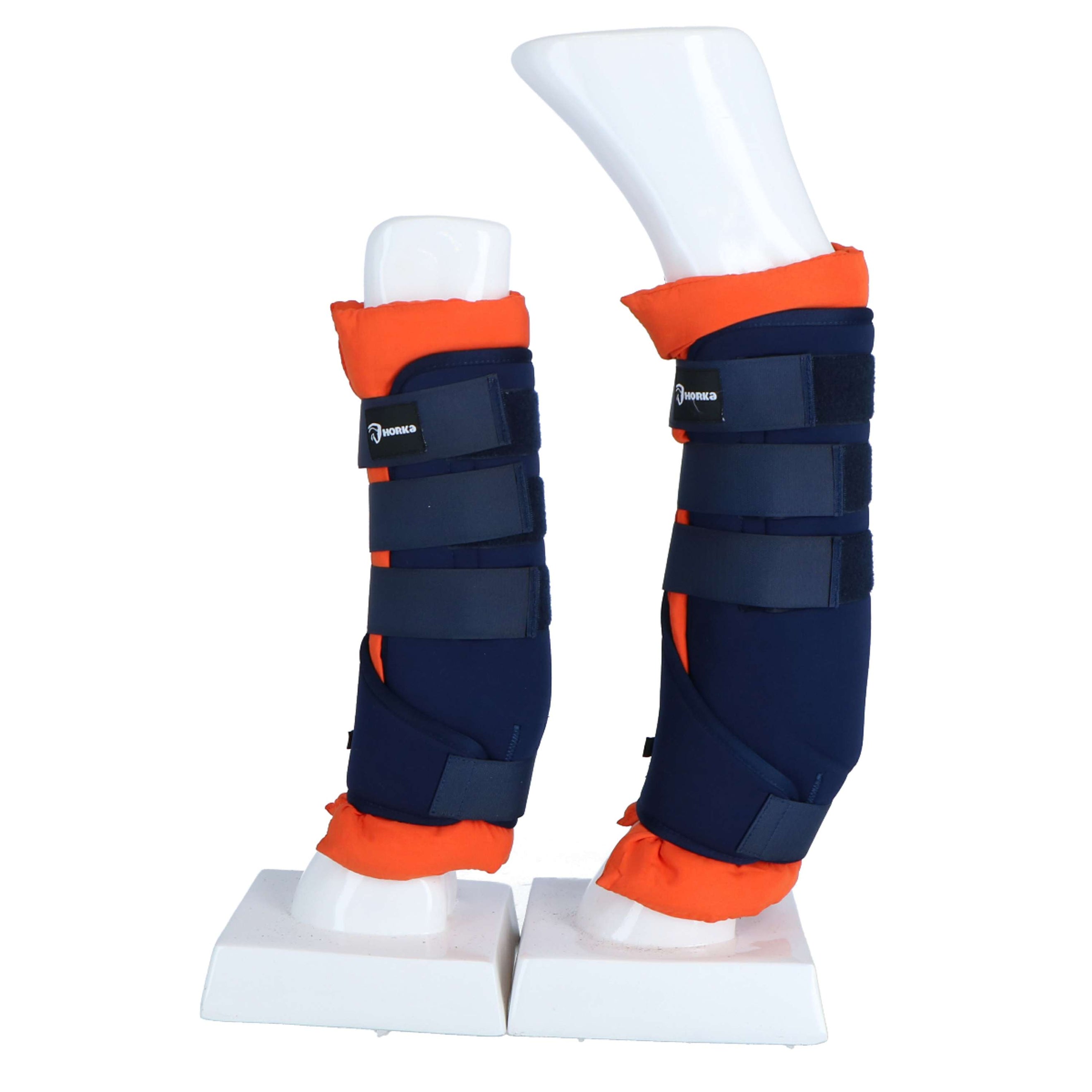 HORKA Transportgamaschen Blau/Orange