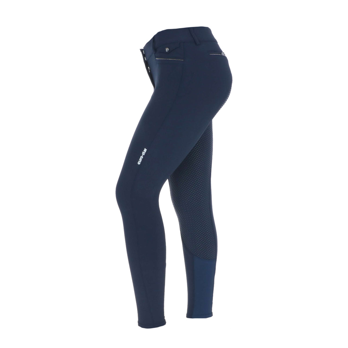 Euro-Star Reithose Arielle Full Grip Navy