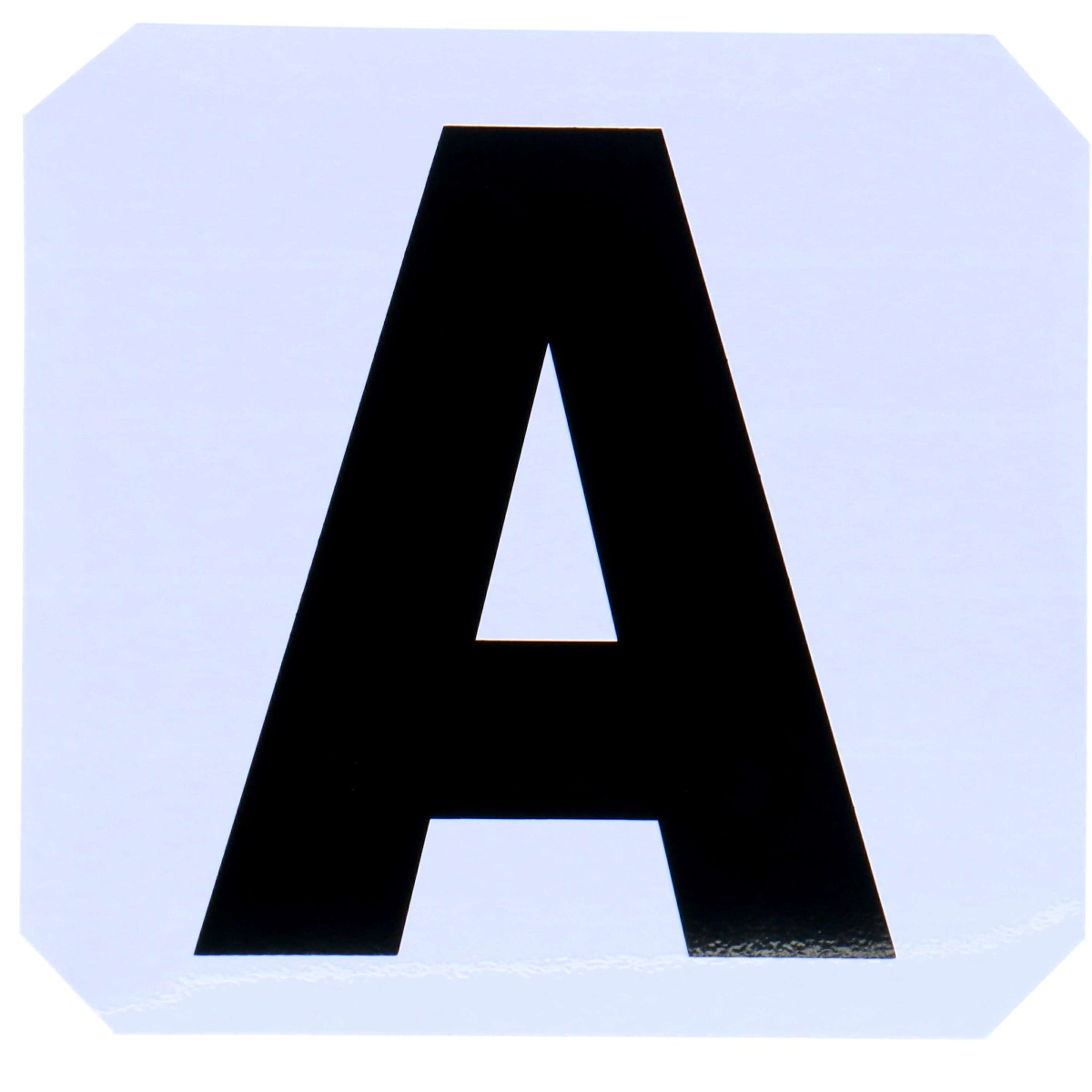 Hippotonic Reitplatzbuchstaben Stickers Weiß Hippotonic Reitplatzbuchstaben Stickers Weiß