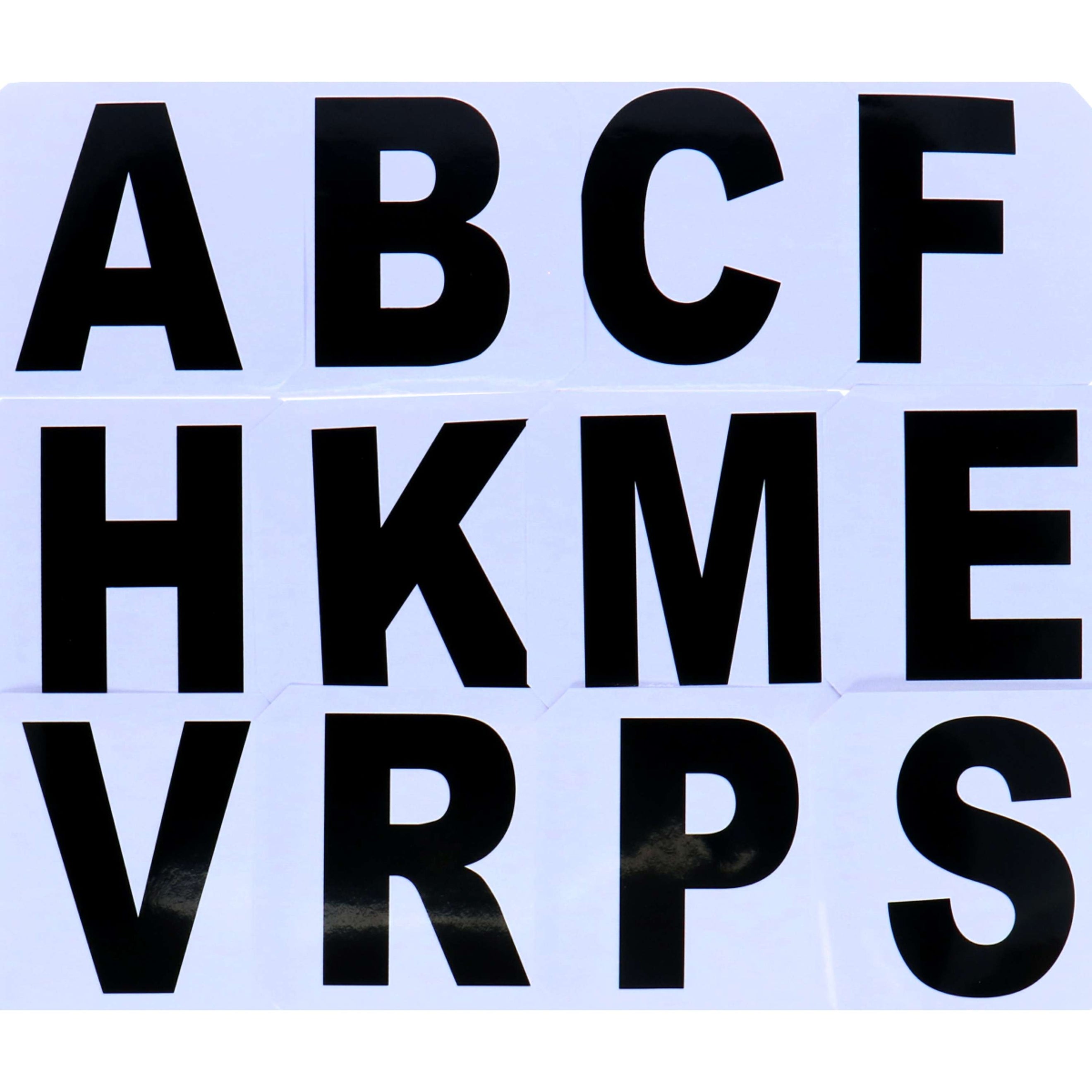 Hippotonic Reitplatzbuchstaben Stickers Weiß Hippotonic Reitplatzbuchstaben Stickers Weiß