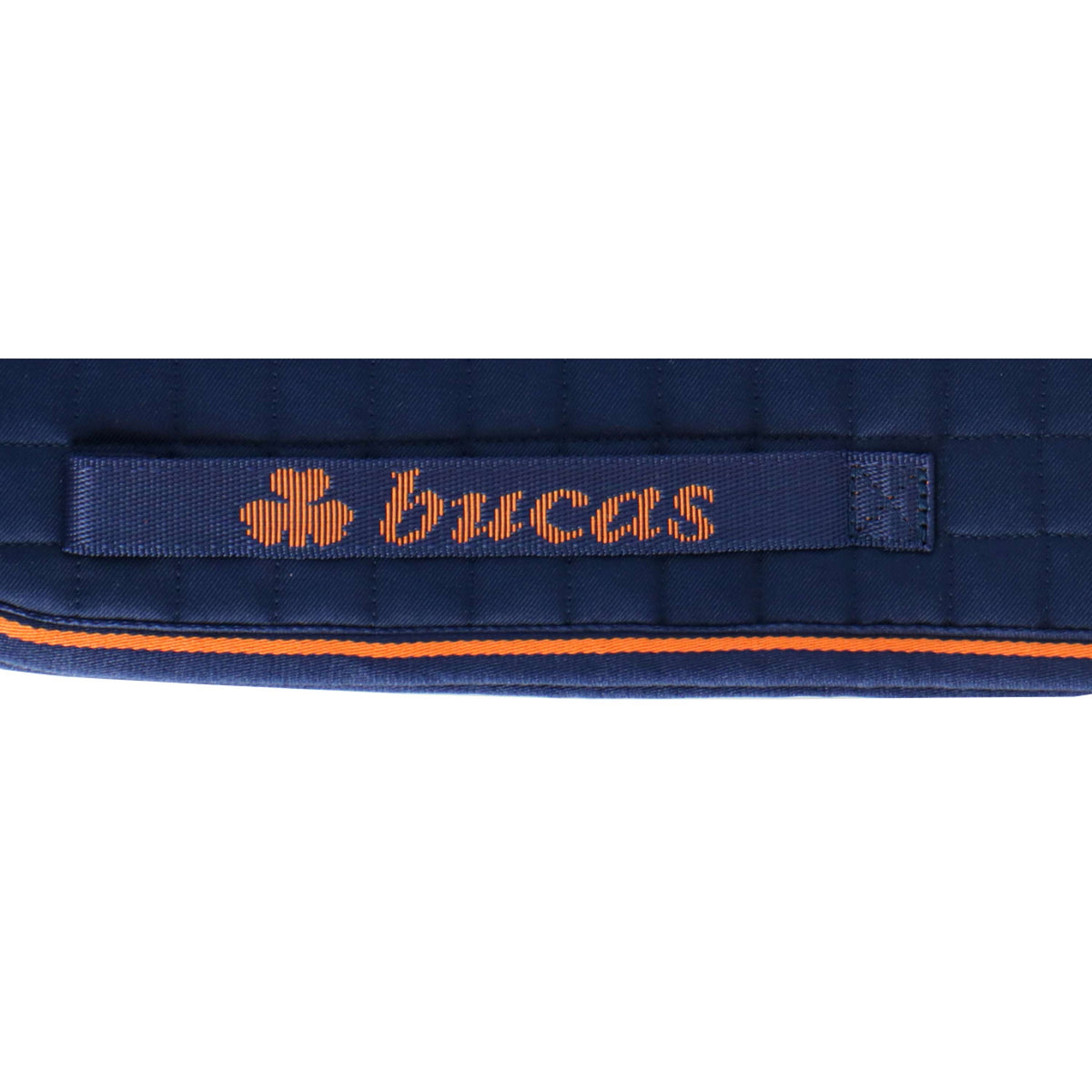 Bucas Therapy Schabracke Dressur Navy Orange