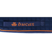 Bucas Therapy Schabracke Dressur Navy Orange