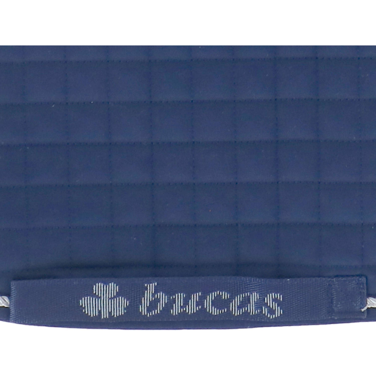 Bucas Schabracke Max Logo Dressur Navy/Silber