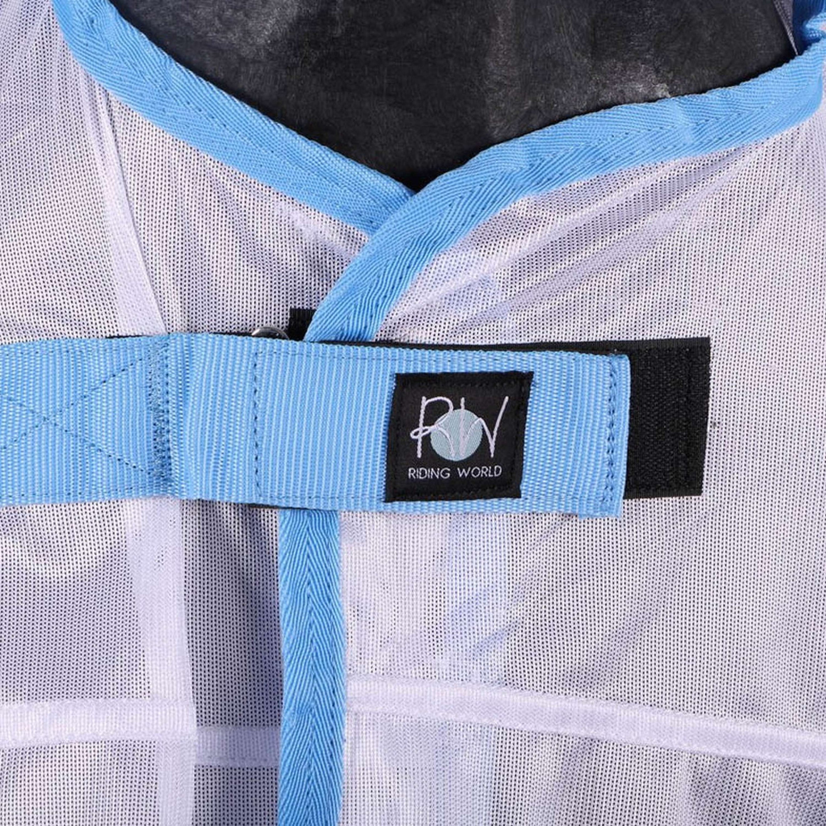 Riding World Fliegendecke Combo Weiß/Blau Riding World Fliegendecke Combo Weiß/Blau