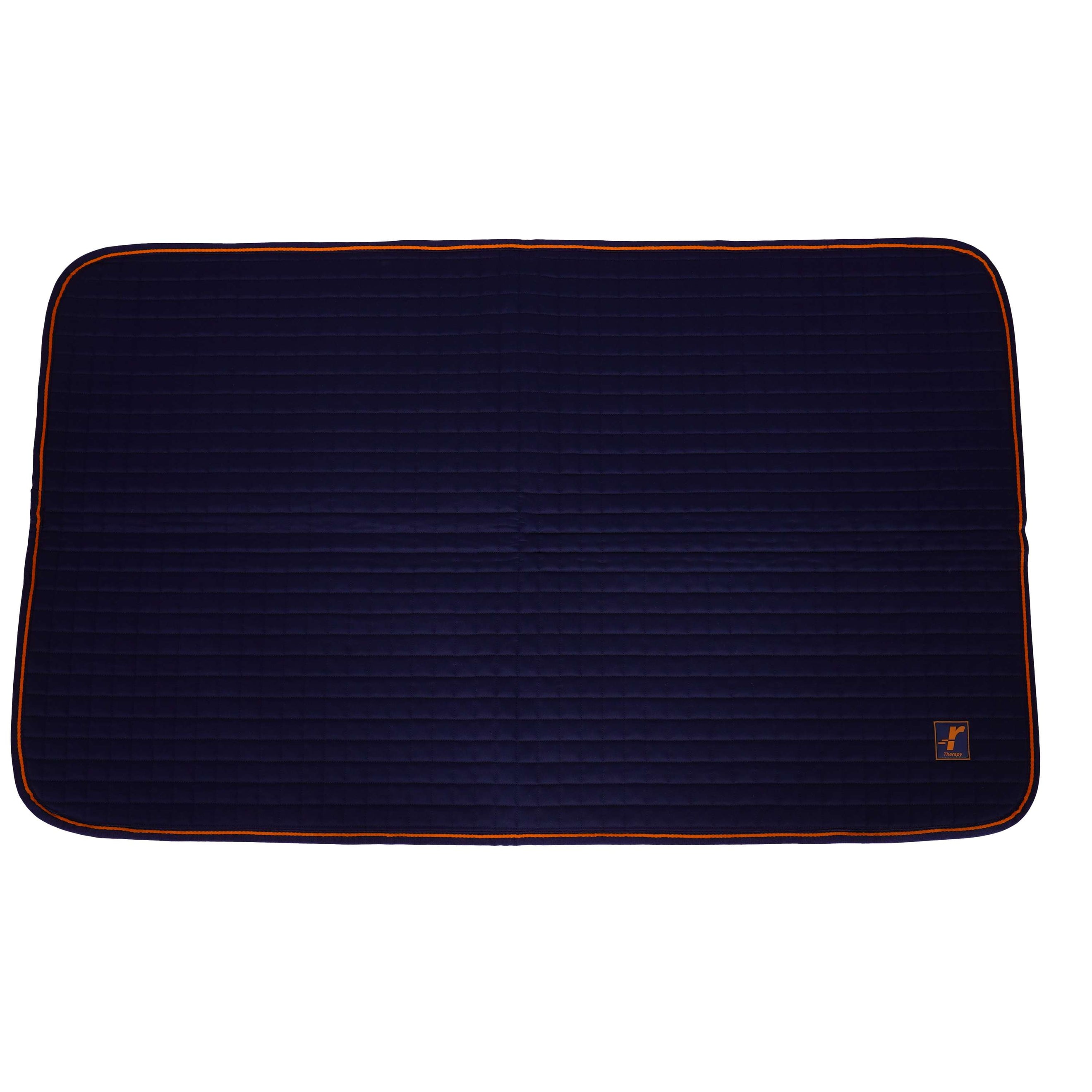 Bucas Therapy Dog Bed Navy Orange Bucas Therapy Dog Bed Navy Orange