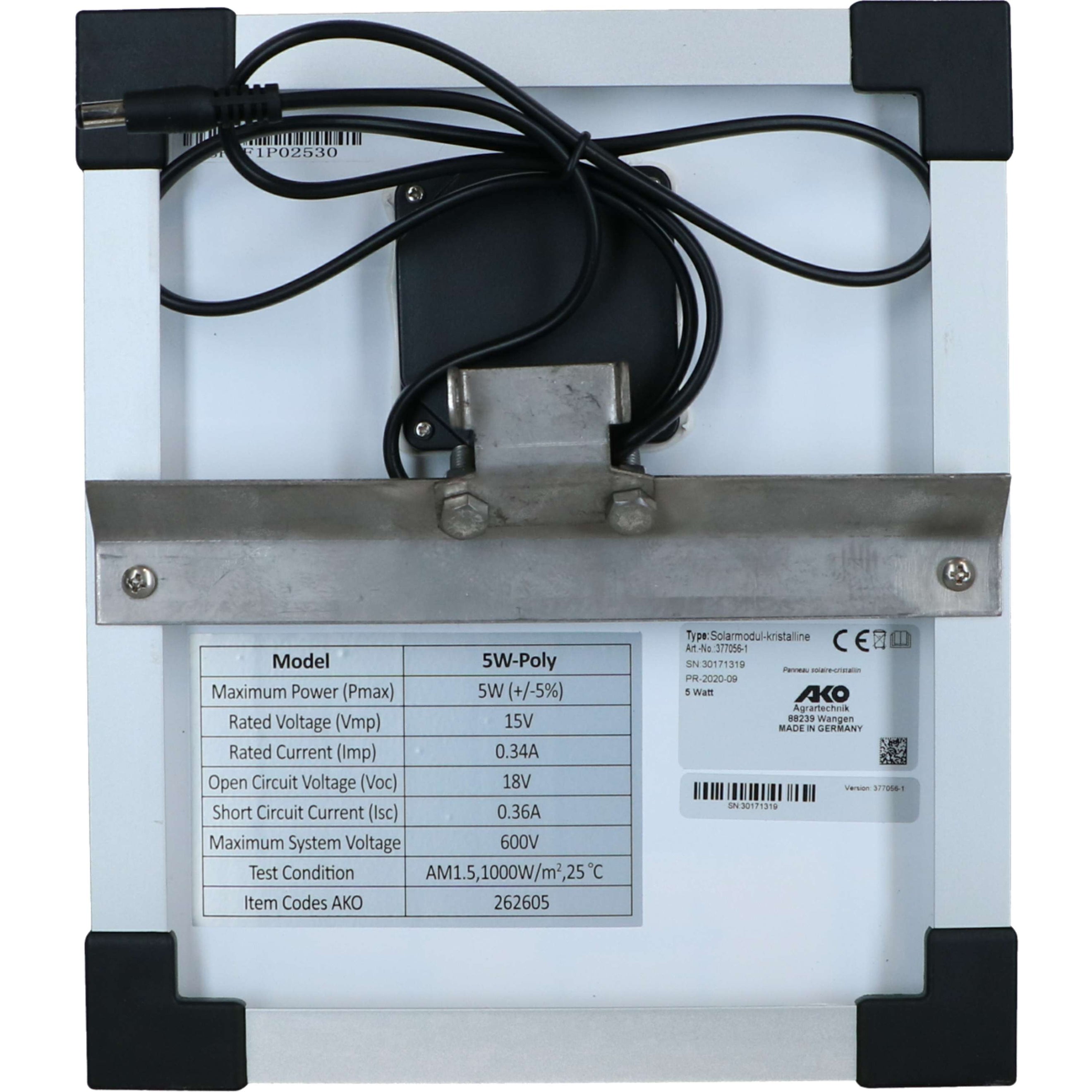 Ako Solar-Set AGM Aku 5 Watt Ako Solar-Set AGM Aku 5 Watt